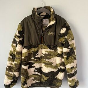 Helly Hansen Kids Camo Fleece Pullover